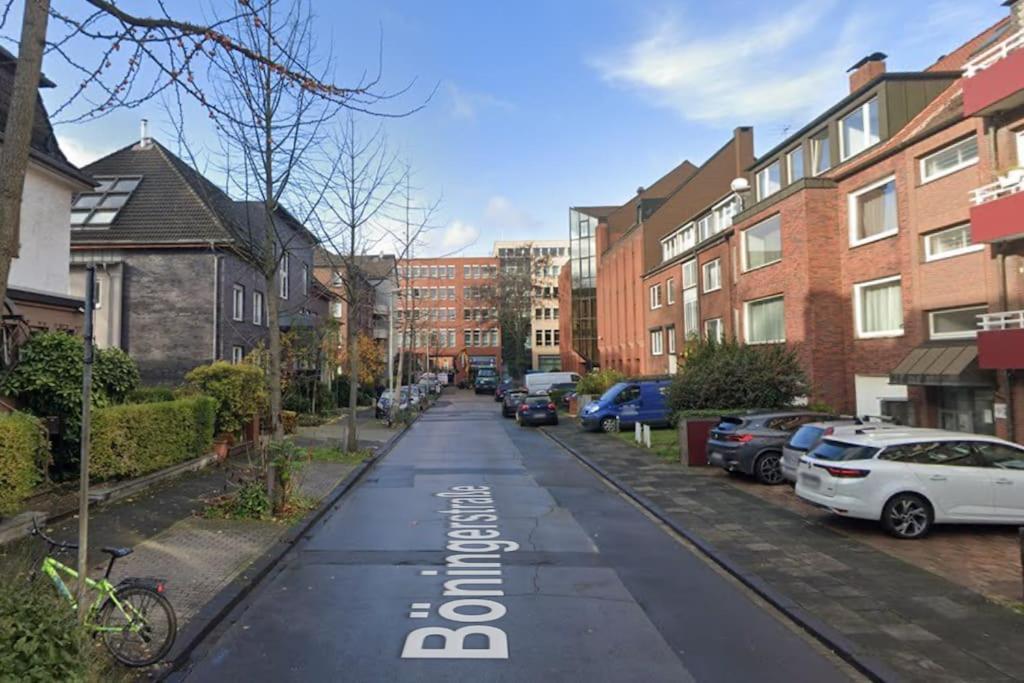 - Cozy Apartment In The Heart Of Duisburg With New York Design & Betten & Sofa - 5 Mins Central Station Hbf - Big Tv & Wifi -- Exteriör bild